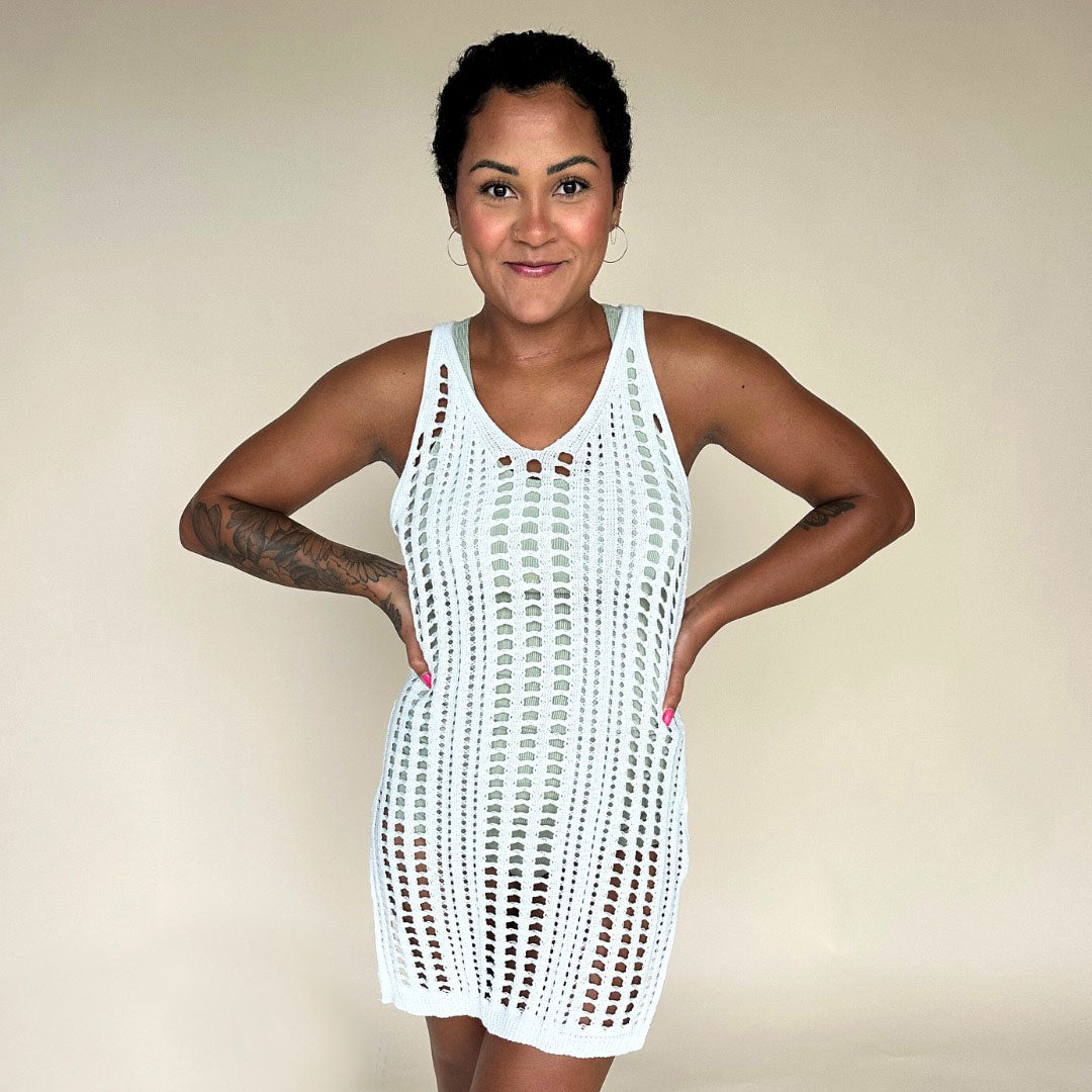 Flovey Women Swimsuits Cover Ups Crochet Bathing Suit Bikini Coverup Beach  Swimwear : : Clothing, Shoes & Accessories