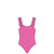 Puffy Sleeve One Piece Swimsuit (Girls)